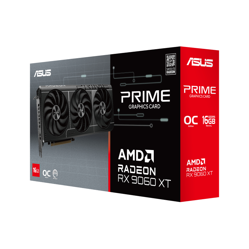 ASUS PRIME RX9060XT - O16G - XenCoreShopXenCoreShop