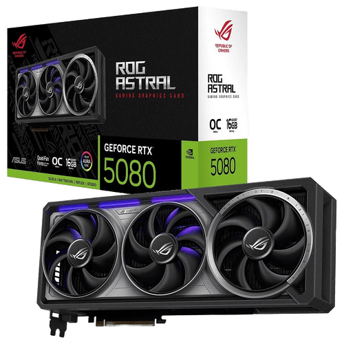 Asus ROG Astral GeForce RTX 5080 16GB GDDR7 OC - XenCoreShopXenCoreShop