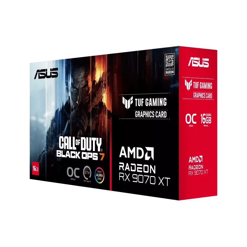 ASUS TUF RX 9070XT O16G COD BO7 - XenCoreShopXenCoreShop