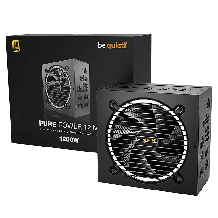 BE QUIET! Pure Power 12 M - 1200W - XenCoreShopXenCoreShop