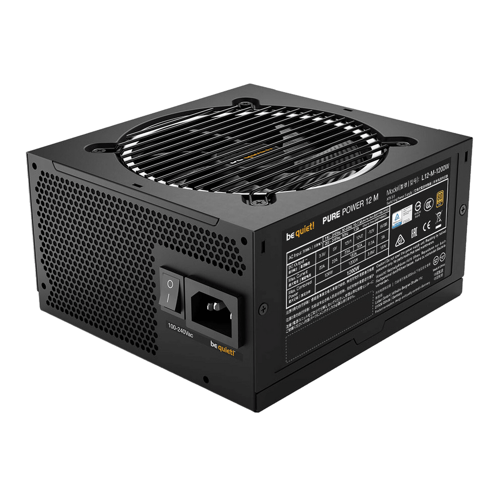 BE QUIET! Pure Power 12 M - 1200W - XenCoreShopXenCoreShop