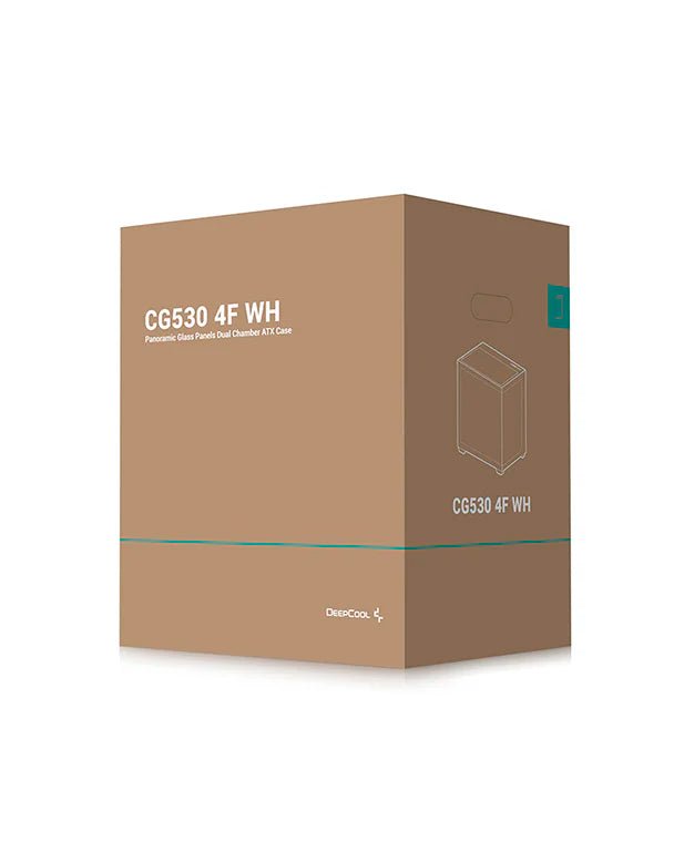 DEEPCOOL CG530 4F WH White - XenCoreShopXenCoreShop