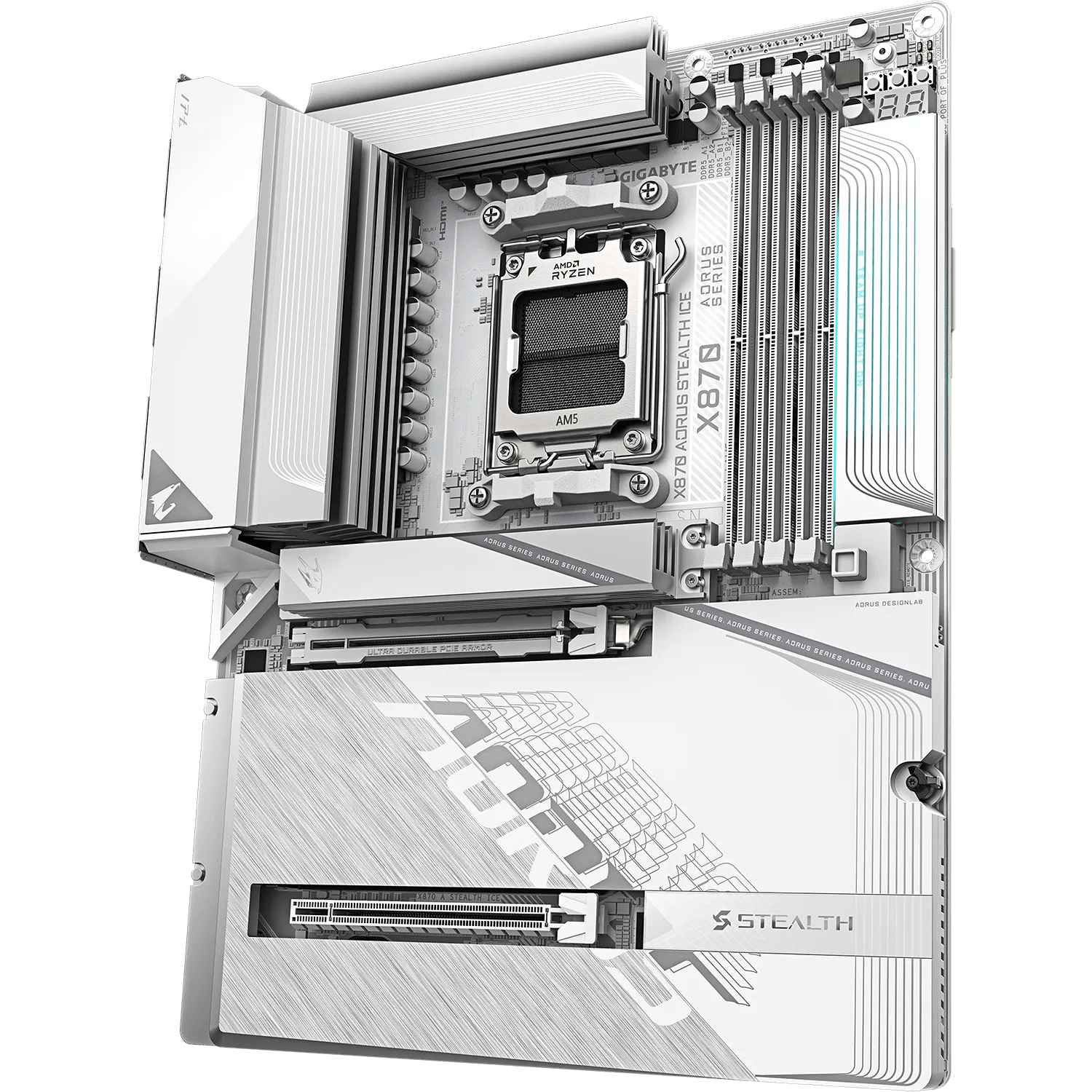 GIGABYTE X870 STEALTH ICE - XenCoreShopXenCoreShop