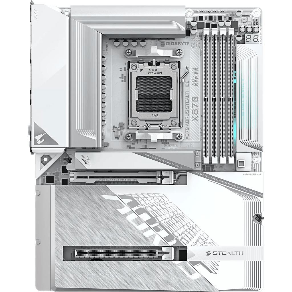 GIGABYTE X870 STEALTH ICE - XenCoreShopXenCoreShop