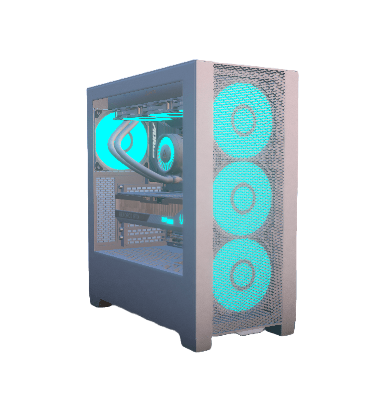 PC Crystal White - XenCoreShopXenCoreShop
