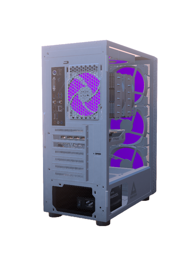 PC Xenzu White - XenCoreShopXenCoreShop